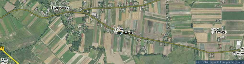 Zdjęcie satelitarne Górka Stogniowska ul.